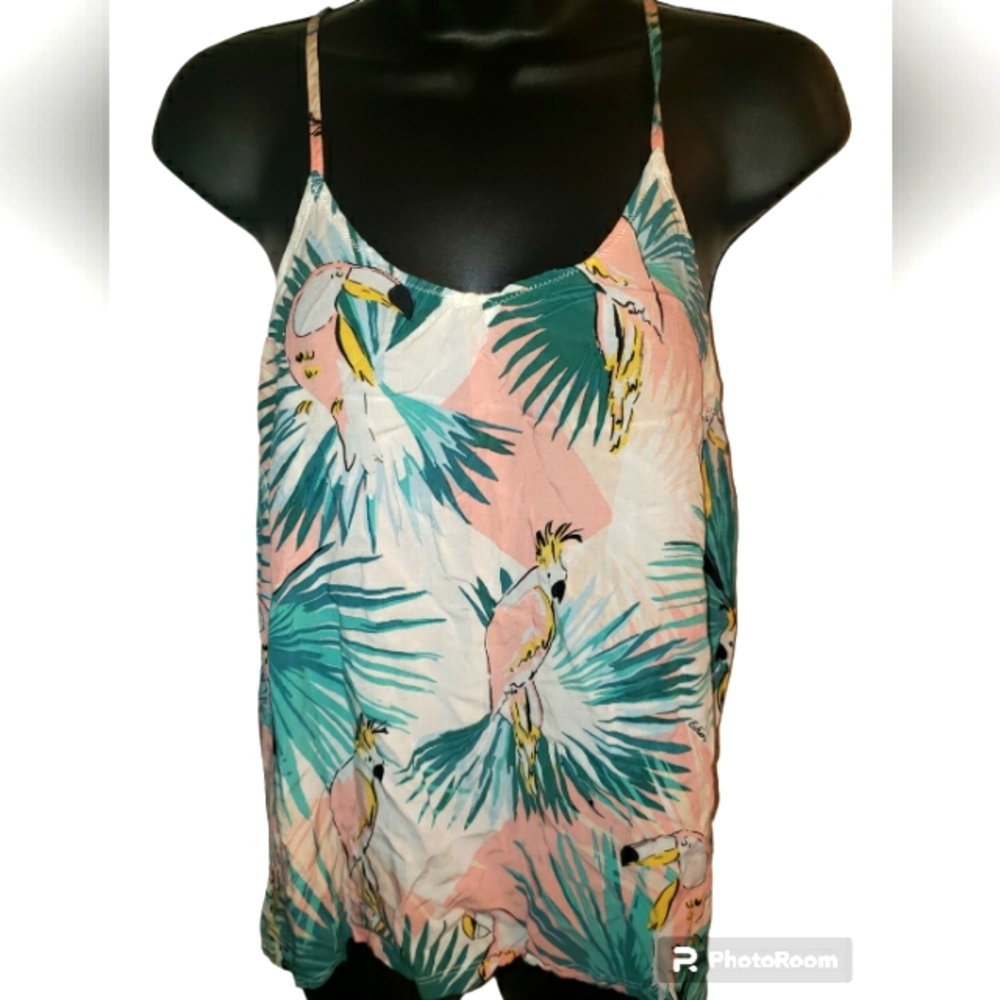 Echo Pink Toucan Sleep Top